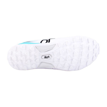 Kookaburra KC 3.0 Rubber Junior Cricket Shoes White/Aqua 2024