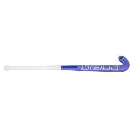 Brabo O'Geez Original Lavender/Silver Junior Wooden Hockey Stick 2022