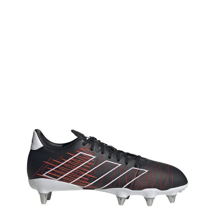 Adidas Kakari Elite SG Rugby Boots Black/Black/Red