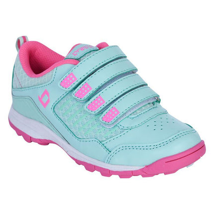 Brabo Velcro Light Green Junior Hockey Shoes 2020
