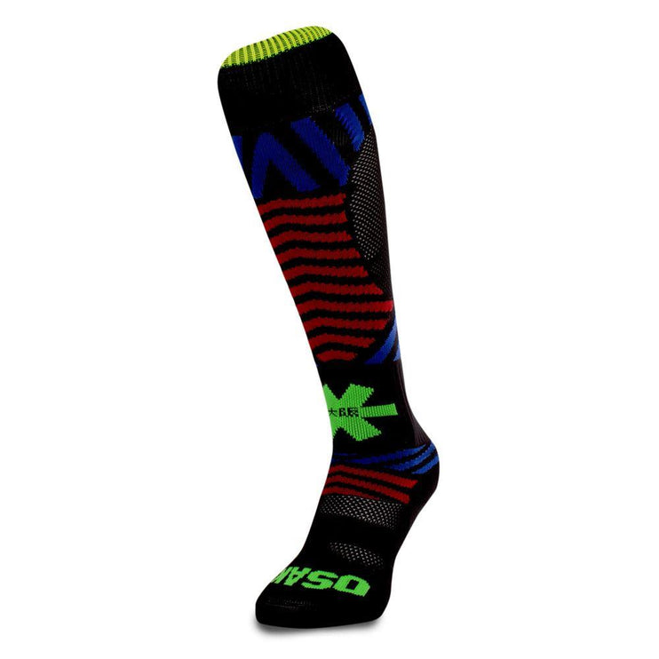 Osaka Sox Hockey Socks - Razzle Dazzle Black