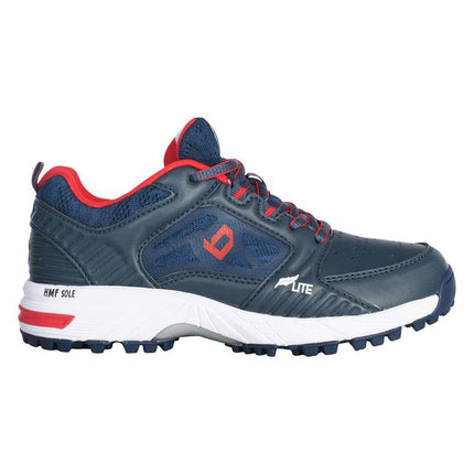 Brabo Tribute Navy/Red Junior Hockey Shoes 2020