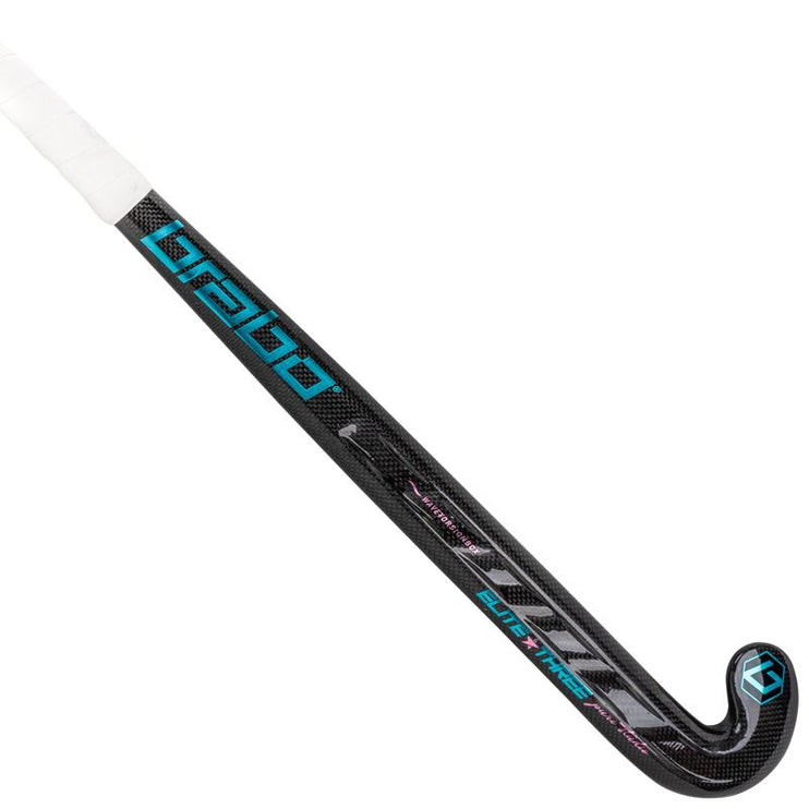 Brabo Elite 3 WTB Pure Studio ELB Black/Aqua Composite Hockey Stick 2022