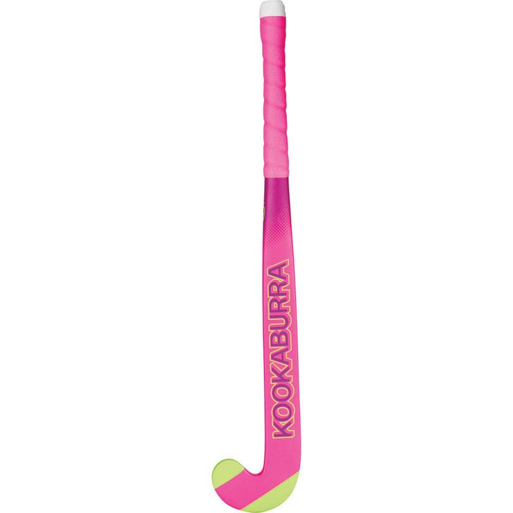 Kookaburra Neon Pink Wooden Hockey Stick 2021