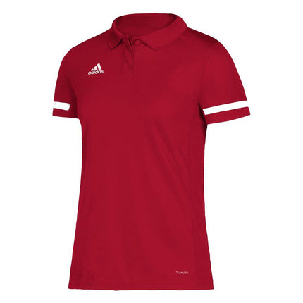 Adidas T19 Womens Polo Red/White