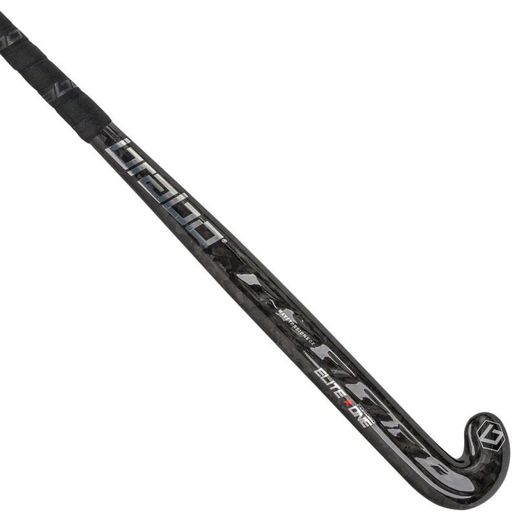 Brabo Elite 1 WTB Forged Carbon CC Composite Hockey Stick Carbon/Silver 2022