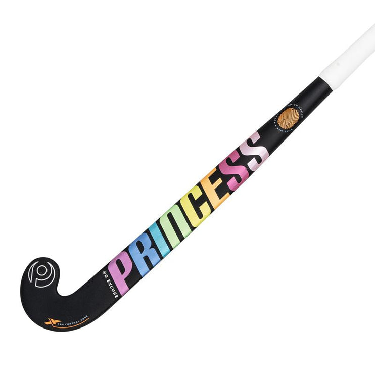 Princess No Excuse LTD P1 Black/Rainbow MB Junior Hockey Stick 2023