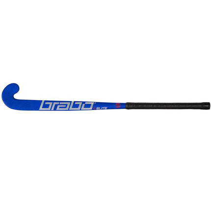 Brabo Elite 2 WTB TeXtreme Blue/Silver/Red Junior CC Composite Hockey Stick 2022