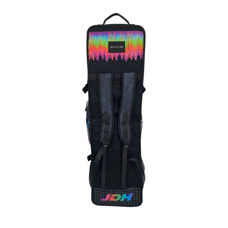 JDH Elite Hockey Bag Black/Rainbow 2022