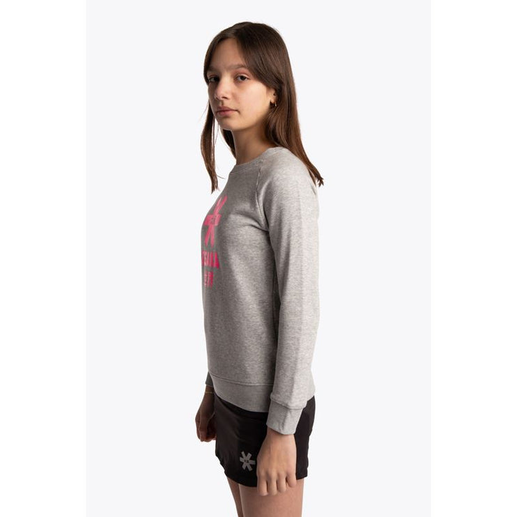 Osaka Deshi Kids Sweater Pink Star Heather Grey