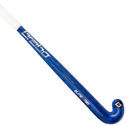 Brabo Elite 2 WTB TeXtreme Blue/Silver/Red Junior LB II Composite Hockey Stick 2022