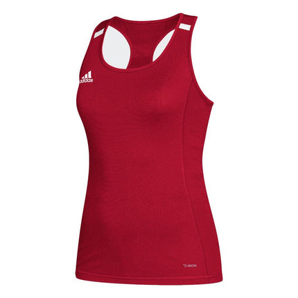 Adidas T19 Womens Tank Red/White