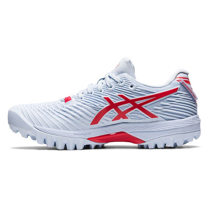 Asics Field Speed FF Hockey Shoes Soft Sky/Red Alert 2022