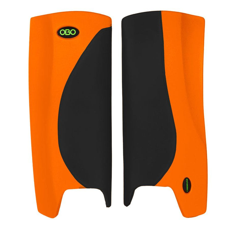 OBO Robo Hi-Rebound Leg Guards Black/Orange