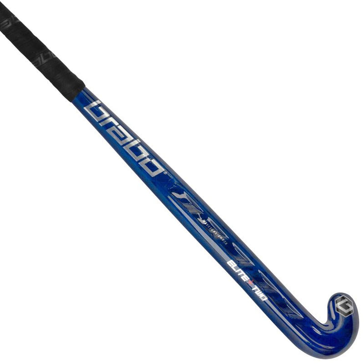 Brabo Elite 2 WTB TeXtreme CC Blue/Silver Composite Hockey Stick 2022