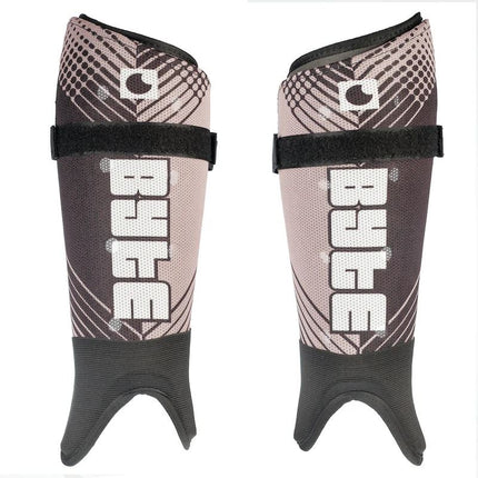 Byte ZT Sublimated Shinguards Black/Grey