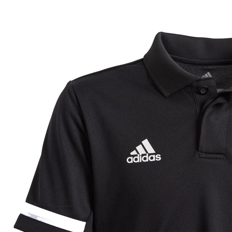 Adidas T19 Youths Polo Black/White