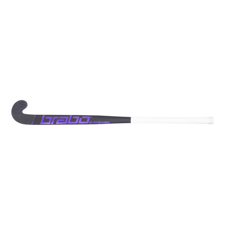 Brabo Elite 3 WTB Forged Carbon LB Purple Hockey Stick 2023