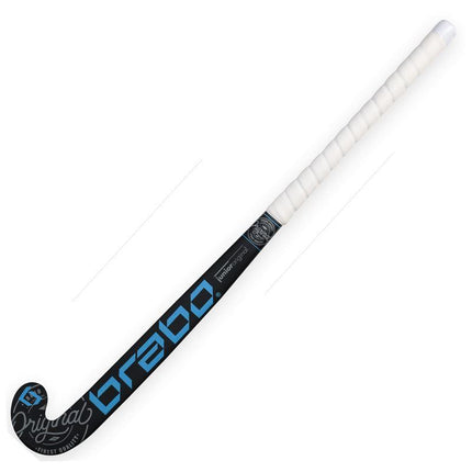 Brabo O'Geez Original Black/Cyan Junior Hockey Stick 2020