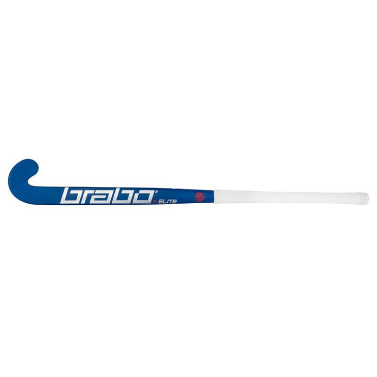 Brabo Elite 2 WTB TeXtreme LB Blue/Silver Composite Hockey Stick 2022