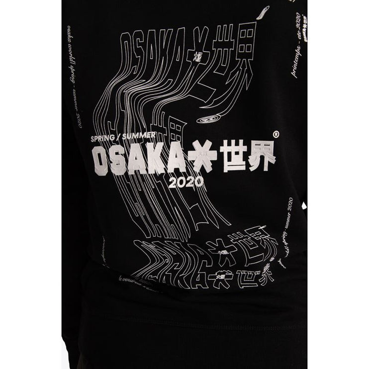 Osaka AT Athleisure Digital Fashion Week Hoodie PFW Black