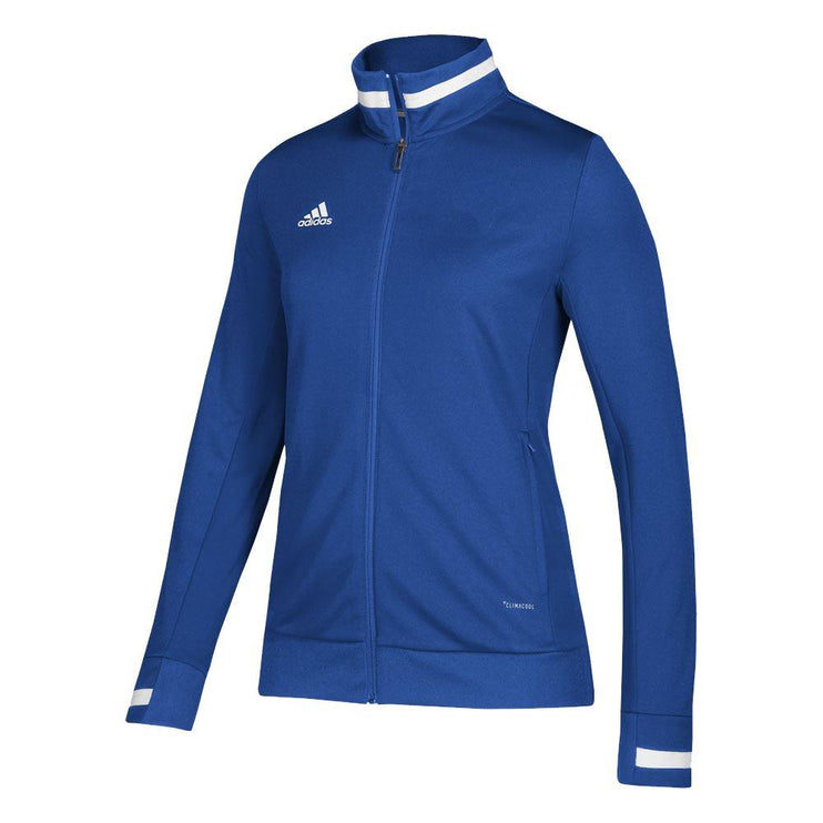 Adidas T19 Womens Track Jacket Royal Blue/White