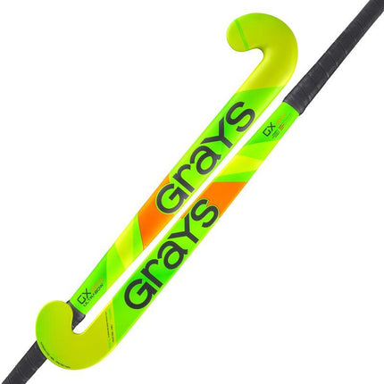 Grays GX1000 Ultrabow Micro Junior Composite Hockey Stick Fluo Green 2020