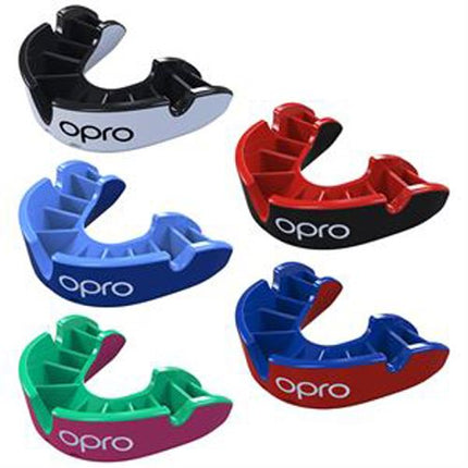 OPRO Self-Fit GEN4 Silver Junior Mouthguard