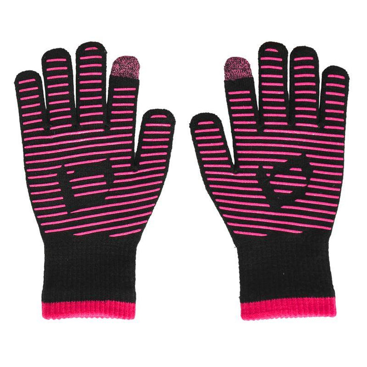 Brabo Wintergloves Swipe Black/Pink 2020