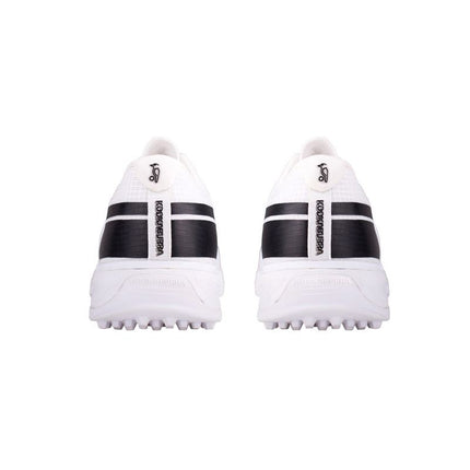 Kookaburra KC Players Rubber Junior Cricket Shoes White/Black 2024