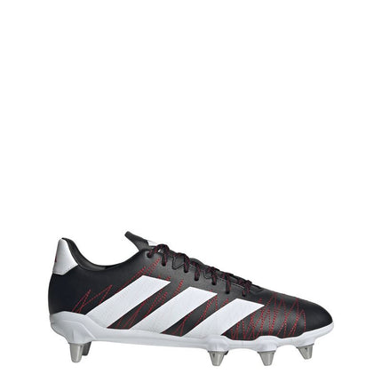 Adidas Kakari SG Rugby Boots Black/Silver/Red