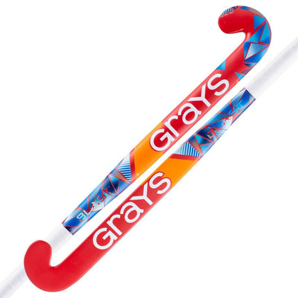 Grays Blast Ultrabow Red Hockey Stick 2023