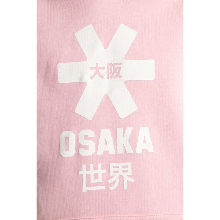 Osaka Deshi Kids Hoodie White Star Cotton Pink