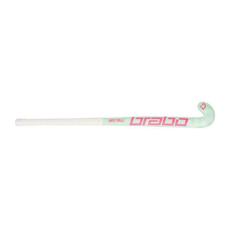 Brabo O'Geez Junior Hockey Stick 2021 Mint/Pink