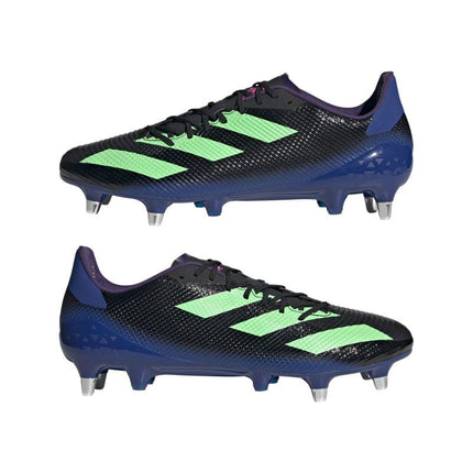 Adidas Rugby Adizero RS7 Soft Ground Rugby Boots 2022 Black