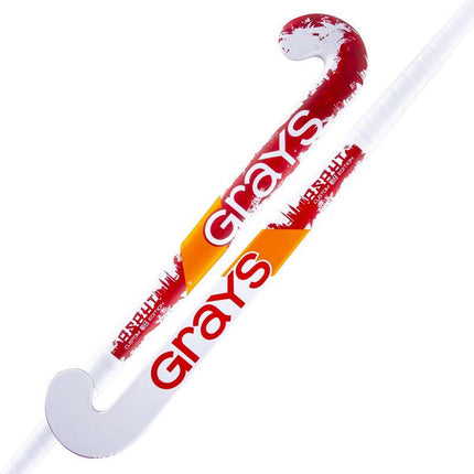 Grays Custom Edition Asahi Ultrabow Micro Junior Composite Hockey Stick White 2021