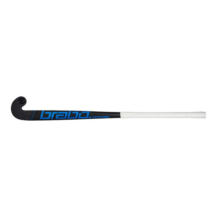 Brabo Elite 3 Forged Carbon LB Junior Hockey Stick 2023 Blue