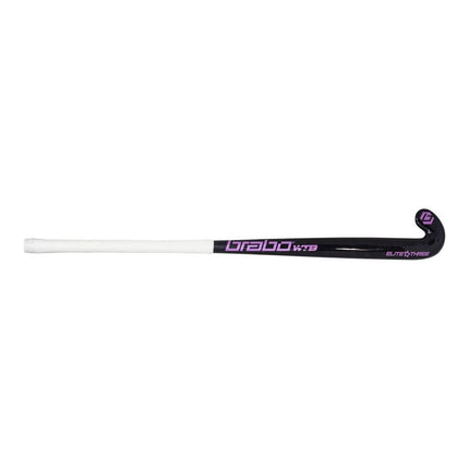 Brabo Elite 3 Forged Carbon LB Junior Hockey Stick 2023 Purple