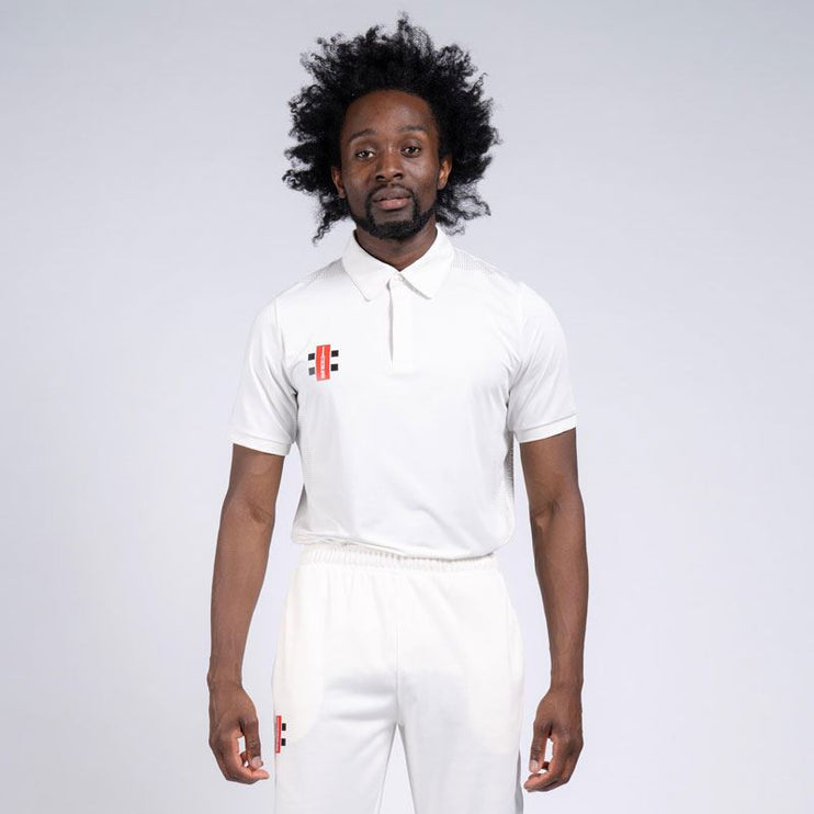 Gray-Nicolls Pro Performance Short Sleeve Polo Shirt Ivory