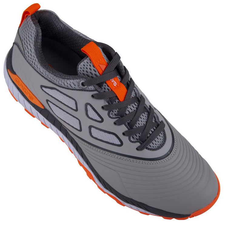 Grays Blitz Junior Hockey Shoes 2022 Grey/Orange