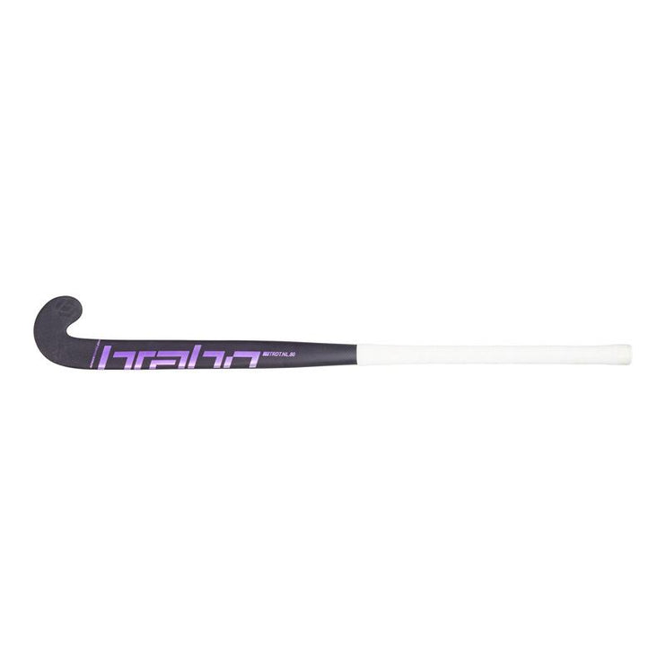 Brabo Traditional Carbon 80 LB Purple Hockey Stick 2023