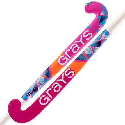 Grays Blast Ultrabow Micro Wooden Hockey Stick Pink 2023