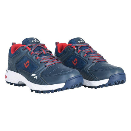 Brabo Tribute Navy/Red Junior Hockey Shoes 2020