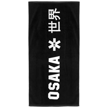 Osaka Gym Towel Iconic Black