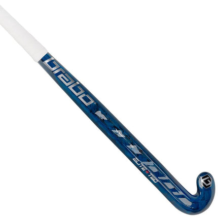 Brabo Elite 2 WTB TeXtreme ELB DF Blue/Silver Composite Hockey Stick 2022