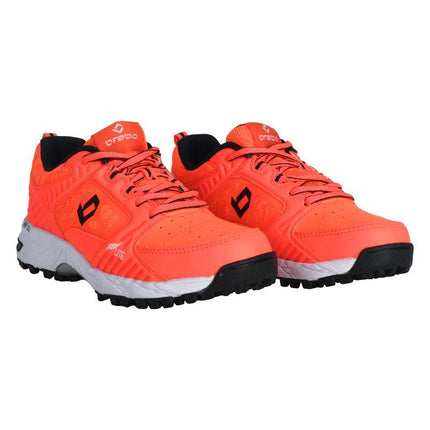 Brabo Tribute Orange Junior Hockey Shoes 2020