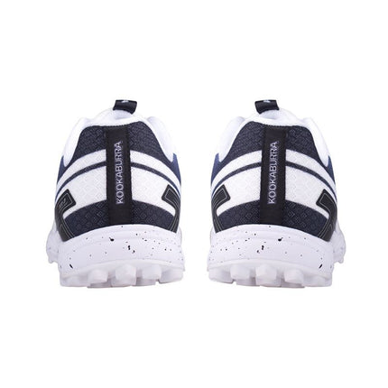 Kookaburra KC 2.0 Rubber Cricket Shoes White/Black 2024