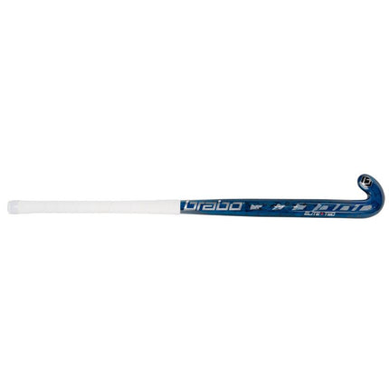 Brabo Elite 2 WTB TeXtreme ELB DF Blue/Silver Composite Hockey Stick 2022