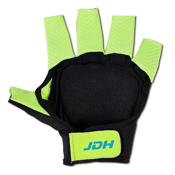 JDH OD Double Knuckle Hockey Glove Black/Yellow/Blue/Orange 2021