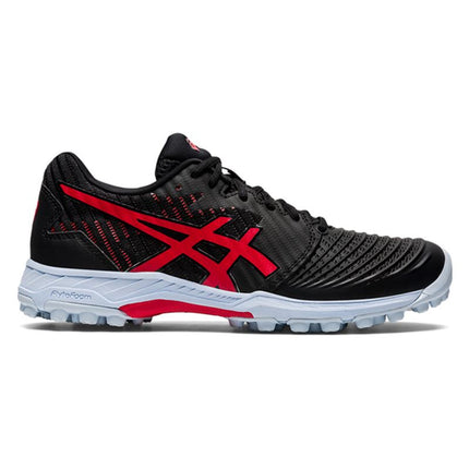 Asics Field Ultimate FF Hockey Shoes Black/Red Alert 2022